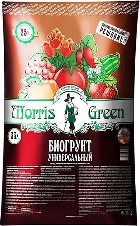 Грунт Morris Green Универсальный с биогумусом (33 л)