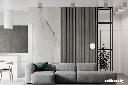 Интерьерная рейка Albico 2800x40x22 (дуб гранд)