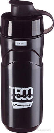 Фляга Polisport Thermal Bottle T500 8645500002 500мл (черный/зеленый)