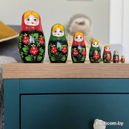 Развивающая игра Брестская Матрешка В винтажном стиле (набор 7 шт)