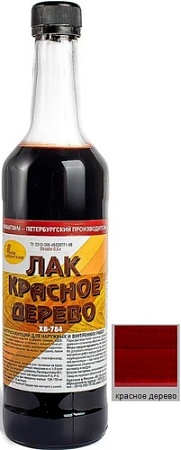 Лак Новбытхим ХВ-784 0.5 л (красное дерево)