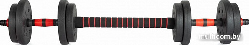 Набор гантелей с грифом для штанги VictoryFit VF-DC100 2x5 кг