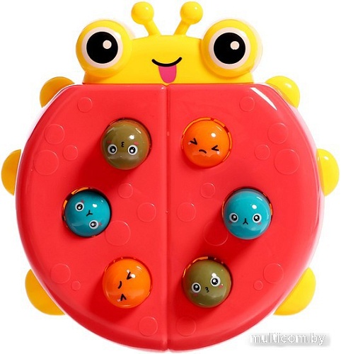 Развивающая игрушка Sima-Land Стучалка Божья коровка WQ-64 10112637