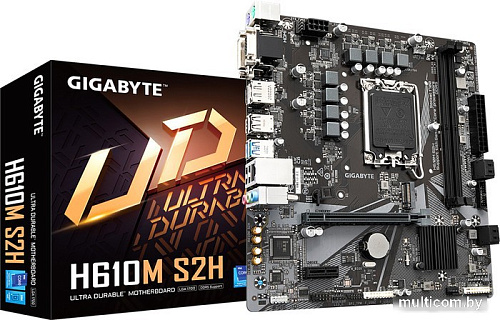 Материнская плата Gigabyte H610M S2H (rev. 1.1)