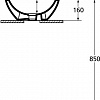 Умывальник Ideal Standard Strada K078301 42.5x42.5