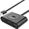 USB-хаб Ugreen CR113 (черный)