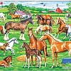 Пазл Larsen Лошади FH50