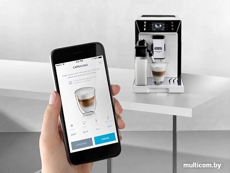 Эспрессо кофемашина DeLonghi PrimaDonna Class Evo ECAM550.65.W