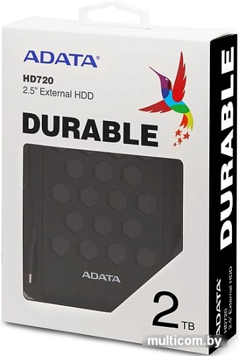Внешний накопитель A-Data HD720 AHD720-2TU31-CBK 2TB (черный)