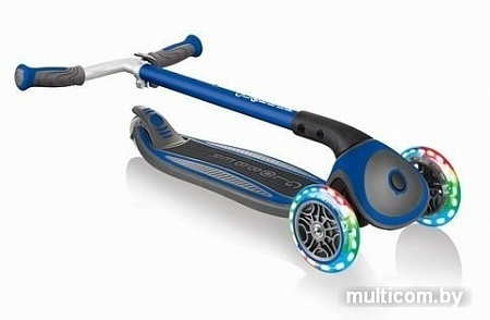 Самокат Globber Master Lights (синий)
