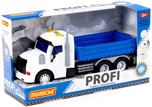 Грузовик Полесье Профи 91680 (синий)