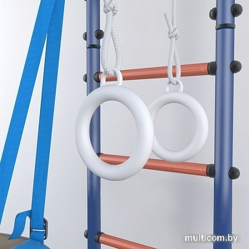 Детский спортивный комплекс Polini Kids Sport Neo враспор (лазурный)