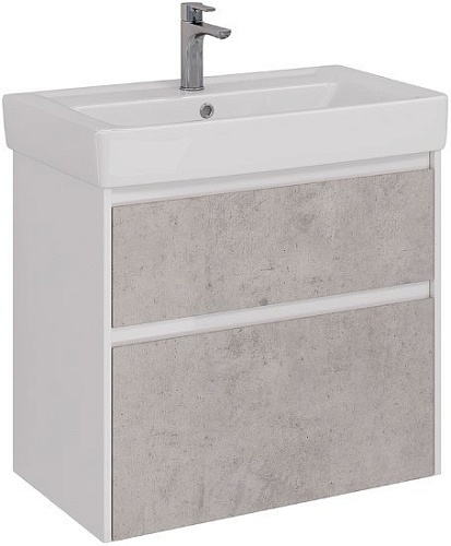 Lemark Тумба под умывальник Combi 80 LM03C80T (белый глянец)