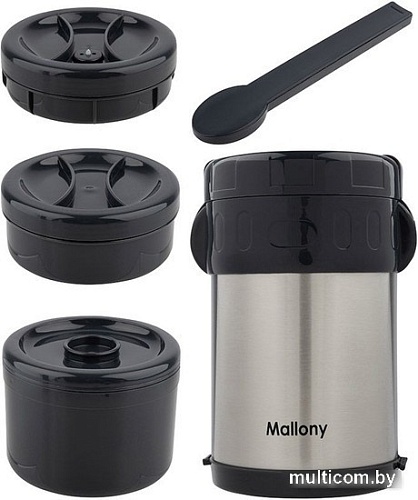 Термос для еды Mallony Valente 2л (нержавеющая сталь)