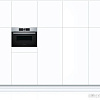 Электрический духовой шкаф Bosch CMG633BS1
