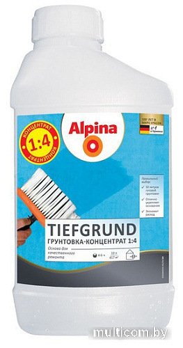 Акриловая грунтовка Alpina Tiefgrund (1 л)