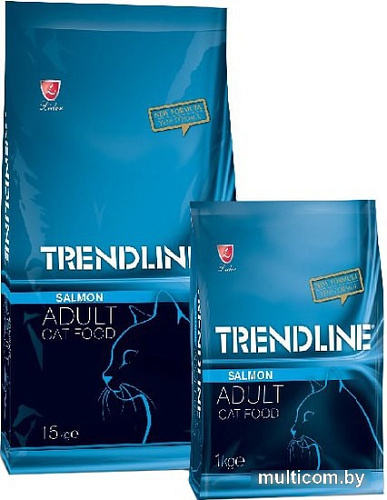 Сухой корм для кошек Trendline Adult Cat Food с лососем 15 кг