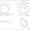 Cersanit Зеркало Led 012 72x72 KN-LU-LED012-72-d-Os
