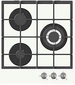 Варочная панель ZorG HAG45 FDW white