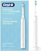 Электрическая зубная щетка Oral-B Pulsonic Slim Clean 2000 (белый)