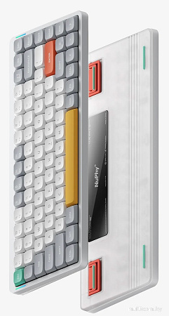 Клавиатура NuPhy Air75 V2 Ionic White (Gateron Low Profile Blue 2.0)