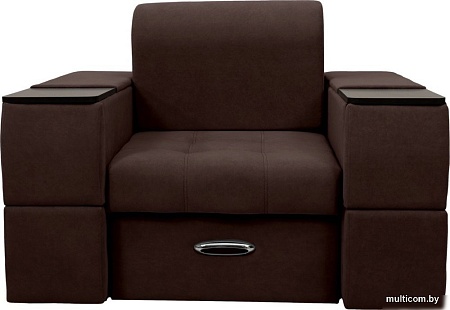 Сириус Лидер-13 НПБ 135x110 (Eva 04 велюр темно-коричневый)