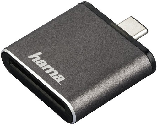 Кардридер Hama USB 3.1 (серый)