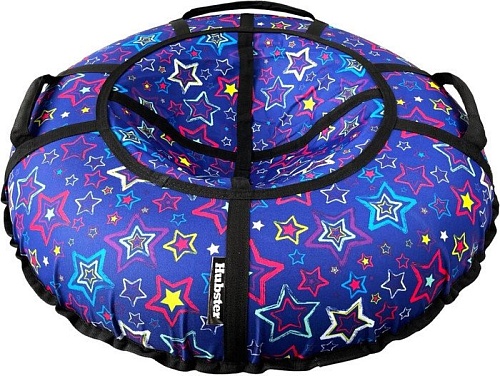 Тюбинг Hubster Люкс Pro BS 110 см (звезды синие)