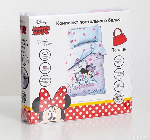Постельное белье Этель 1.5сп Мышка с единорогом 4671424