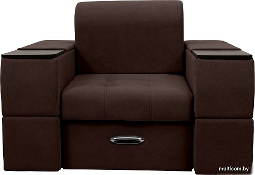 Сириус Лидер-13 НПБ 135x110 (Eva 04 велюр темно-коричневый)