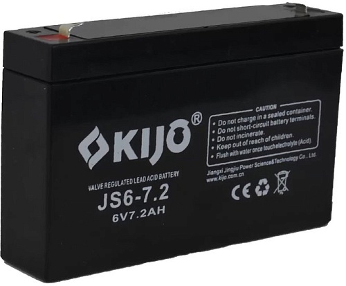 Аккумулятор для ИБП Kijo JS6-7.2 F1 (6В/7.2 А·ч)