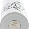 Термокружка Stinger HD-420-36 0.42л (белый с принтом)