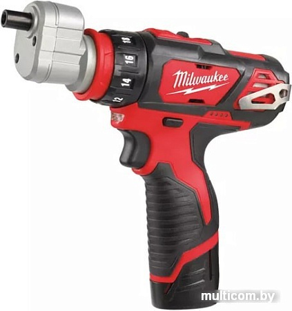 Дрель-шуруповерт Milwaukee M12 BDDXKIT-202C 4933447836 (с 2-мя АКБ, кейс)