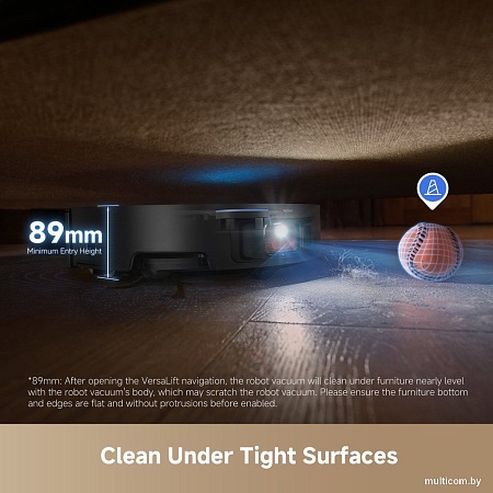 Робот-пылесос Dreame Robot Vacuum X50 Ultra RLX85CE (евровилка, черный)