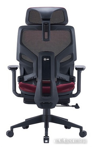 Кресло CACTUS CS-CHR-MC01-BK (черный/красный)