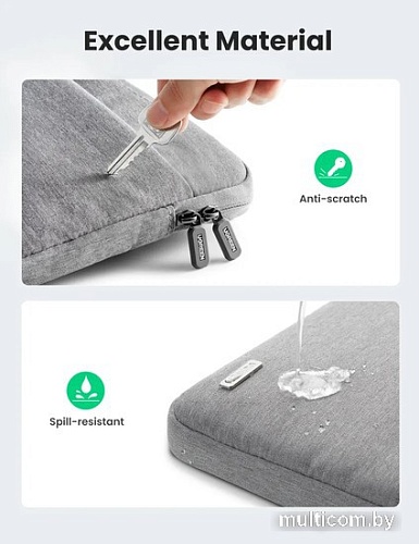 Сумка Ugreen 50337 14"-14.9" (серый)