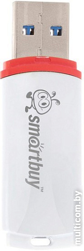 USB Flash Smart Buy Crown White 4GB (SB4GBCRW-W)