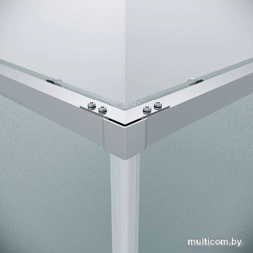 Душевая дверь Grossman Galaxy 70x195 1/2.K33.01.70.10.02 (хром/шиншилла стекло)