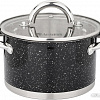 Кастрюля Agness Black Marble 937-305