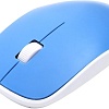 Мышь Omega OM-420 (белый/синий)