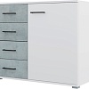 Комод Горизонт Nova 90x41x74.2 (белый/бетон)