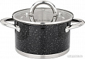 Кастрюля Agness Black Marble 937-305