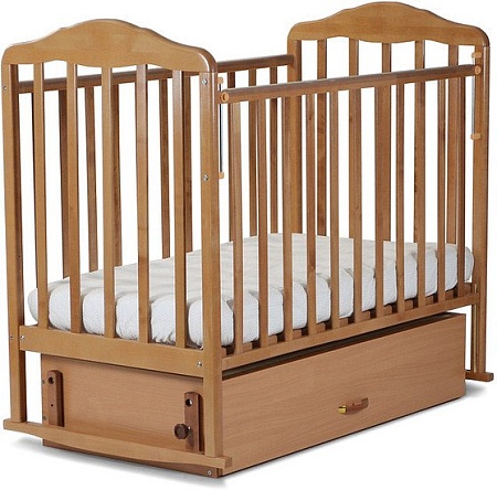 Детская кроватка СКВ-Компани Берёзка New (белый) [126001]