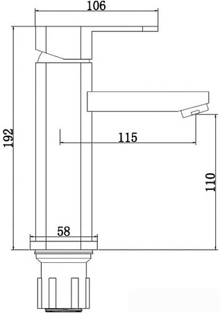 Смеситель Zollen Damp DA53215211