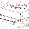 Кухонная вытяжка TEKA CNL 6415 Plus (черный) [40436822]