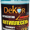 Антисептик Dekor Грунтовка ВД-АК-0158 Антиплесень (1 л)