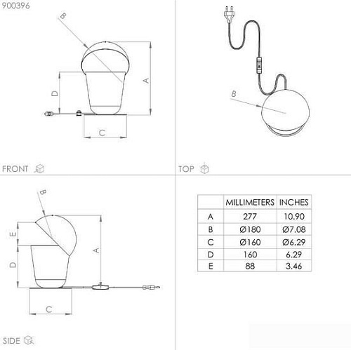 Настольная лампа Eglo Batabano 900396