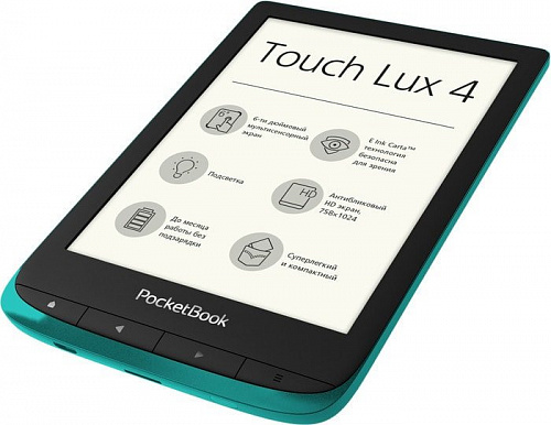 Электронная книга PocketBook Touch Lux 4 (изумрудный)