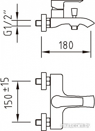 Смеситель Clever Agora Elegance 98678