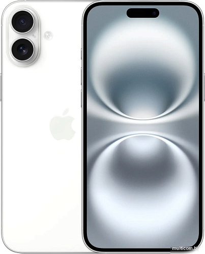 Смартфон Apple iPhone 16 Plus Dual eSim 128GB (белый)